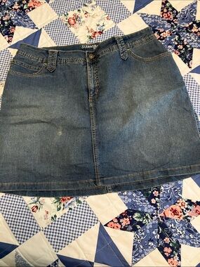 St. John's Bay Blue Denim Skort